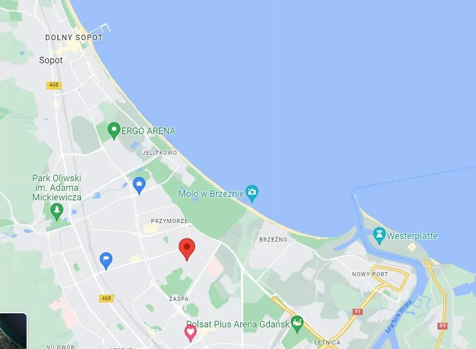 Apartament 2 Pokoje Blisko Morza 1500 Metrow W Gdansku Apartment  Gdansk